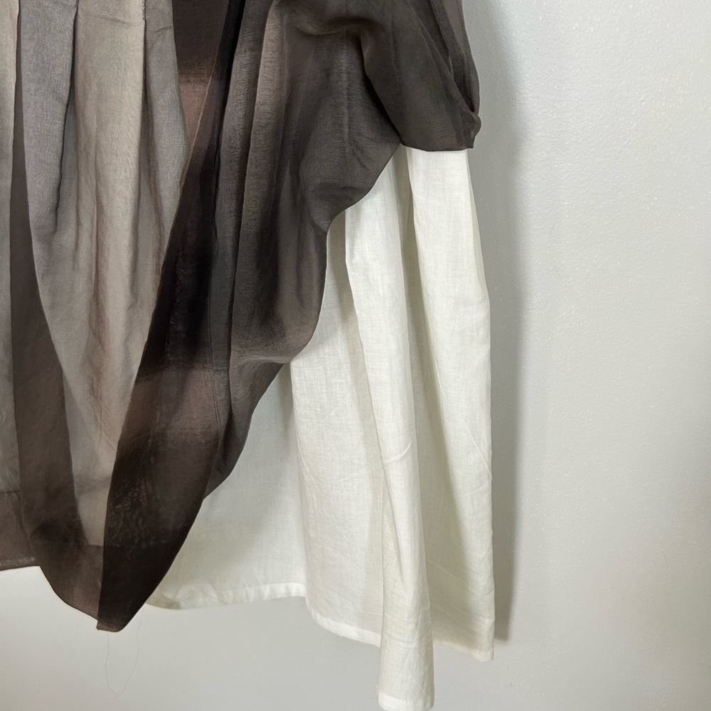Coldwater Creek skirt in brown and black size petite large PL